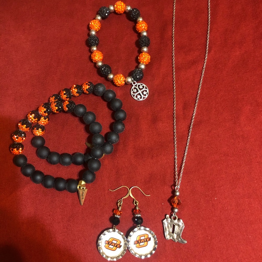 OSU Orange and Black Jewelry